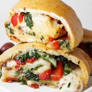 Veggie Stromboli